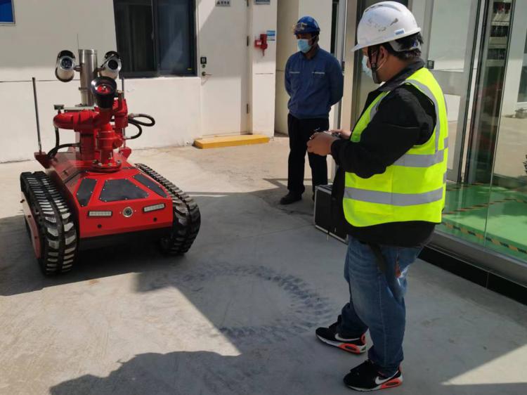 化工企業(yè)消防機(jī)器人